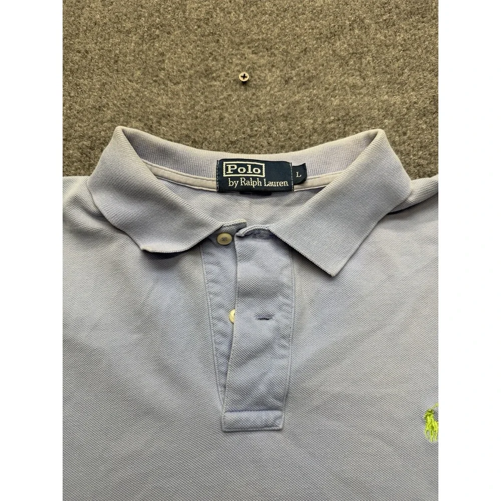 Polo Ralph Lauren‎ Men's Shirt Size Large Baby Blue